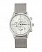 Breed Quartz Espinosa Chronograph Silver Alloy Watches 42mm