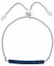 Effy Sapphire Cluster Bolo Bracelet (1-1/10 ct. t. w. ) in Sterling Silver