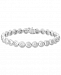 Effy Diamond Bezel Link Bracelet (3-1/4 ct. t. w. ) in 14k White Gold