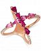 Le Vian Strawberry Layer Cake Multi-Gemstone Ring in 14k Rose Gold