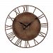 540-BEL-3322696 - Bailey Street Home - 31.5-inch Roman Numeral Outdoor Wall ClockParity Bronze Finish -