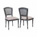 2499-BEL-3332892 - Bailey Street Home - Chatfield Road - 38-inch Side Chair (Set of 2)Antique Smoke Finish - Chatfield Road