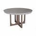 540-BEL-3324501 - Bailey Street Home - Howden Furlong - 54-inch Outdoor Round Dining TableWaxed Concrete/Blonde Stain Finish - Howden Furlong