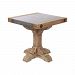 2499-BEL-3333866 - Bailey Street Home - Kerry Mill - 23.62 Inch Outdoor Pirate Accent TableAtlantic Brush/Polished Concrete Finish - Kerry Mill