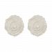 540-BEL-3324808 - Bailey Street Home - Magdalen Covert - 16.93-inch Decorative Accessory (Set of 2)Off-White Finish - Magdalen Covert