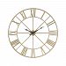2499-BEL-3334471 - Bailey Street Home - Parkwood Downs - 48-inch Wall ClockGold Finish - Parkwood Downs