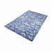 581-BEL-2261608 - Bailey Street Home - Station Spinney - Handwoven Wool Printed Rug In Blue And WhiteBlue/White Finish - Station Spinney