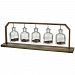 2499-BEL-3379476 - Bailey Street Home - Allan Town - 25.25-inch CenterpieceBrown/Clear/Roasted Finish - Allan Town