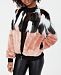 Say What? Juniors' Mixed Faux-Fur Jacket