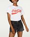 Mighty Fine Juniors' Cotton Coca-Cola Graphic T-Shirt