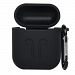 Navor Silicon Shockproof Storage Case Skin Cover Protector Compatible for Apple Air Pods - Black