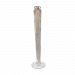 581-BEL-2260733 - Bailey Street Home - Antique Glass Ribbed Candlestick SmAntique Mercury Silver Finish -