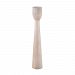 581-BEL-2261035 - Bailey Street Home - Figural Carved Albasia Wood Candle StickNatural Finish -