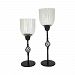 2499-BEL-3379246 - Bailey Street Home - Cow Pasture Lane - Candle Lantern (Set Of 2)Clear/Rustic Finish - Cow Pasture Lane