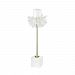 2499-BEL-3334839 - Bailey Street Home - Shearbridge Place - 20-inch Candle HolderRock Crystal/Crystal/Gold Plated Metal Finish - Shearbridge Place