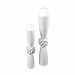 2499-BEL-3335171 - Bailey Street Home - Tower Field Square - 27-inch Candle Holder (Set of 2)Gloss White Finish - Tower Field Square