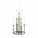 2499-BEL-3335274 - Bailey Street Home - Unity Hills - 20-inch Candle HolderBlack/Gold Finish - Unity Hills
