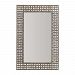 736103MM - Capital Lighting - 40 Inch Metal Decorative Rectangular Mirror Antique Nickel Finish -