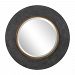 09491 - Uttermost - Saul - 30 Inch Round Mirror Mottled Charcoal/Antique Gold Finish - Saul