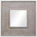 09638 - Uttermost - Alee - 40.13 Inch Square Mirror Distressed White Wash Finish - Alee
