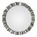 09334 - Uttermost - Sabino - 39 Inch Scalloped Round Mirror Antiqued Mirror Finish - Sabino