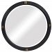 09635 - Uttermost - Tull - 36 Inch Industrial Round Mirror Dark Bronze Copper/Antique Brass Finish - Tull