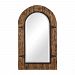 09429 - Uttermost - Cassidy - 50.5 Inch Wooden Arch Mirror Natural/Weathered Texture/Aged Iron Finish - Cassidy