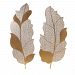 04154 - Uttermost - Autumn Lace - 56 Inch Wall Art (Set of 2) Antiqued Brushed Gold Finish - Autumn Lace