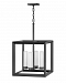 29304BGR-LL - Hinkley Lighting - Rhodes - 28.25 Inch 20W 4 LED Outdoor Medium Hanging Lantern Brushed Graphite Finish with Etched Opal Glass - Rhodes