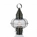 1511-GM-SE - Norwell Lighting - Classic Onion - One Light Medium Outdoor Post Mount Gun Metal Finish with Clear Glass - Classic Onion