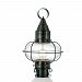 1511-GM-CL - Norwell Lighting - Classic Onion - One Light Medium Outdoor Post Mount Gun Metal Finish with Clear Glass - Classic Onion