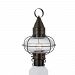 1511-BR-SE - Norwell Lighting - Classic Onion - One Light Medium Outdoor Post Mount Bronze Finish with Clear Glass - Classic Onion