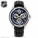 Toronto Maple Leafs® Team Men's Chronograph NHL® Watch With Textured Leather Band