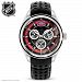 Montreal Canadiens® Team Men's Chronograph NHL® Watch With Textured Leather Band