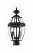 580PHM-BK - Z-Lite - Westover - 18.25 Inch 2 Light Outdoor Post Mount Black Finish with Clear Beveled Glass - Westover