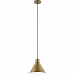 52176NBR - Kichler Lighting - Zailey - One Light Pendant Natural Brass Finish - Zailey