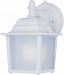 86924WT - Maxim Lighting - Side Door - One Light Outdoor Wall Lantern White Finish with Frosted Glass - Side Door