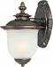 55193FCCH - Maxim Lighting - Cambria - 10.5 7W 1 LED Outdoor Wall Lantern Chocolate Finish with Frost Crackle Glass - Cambria