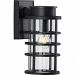 P560168-031 - Progress Lighting - Port Royal - 1 Light Outdoor Wall Lantern Black Finish with Clear Glass - Port Royal