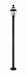 580PHM-567P-BK - Z-Lite - Westover - 92 Inch 2 Light Outdoor Post Mount Black Finish with Clear Beveled Glass - Westover