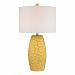 D2500 - Dimond Lighting - Selsey - One Light Table Lamp Sunshine Yellow Finish with White Linen Shade - Selsey