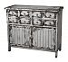 128-1023 - Sterling Industries - 40 Inch Decorative Chest Distressed White Finish -