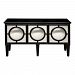 6042473 - Sterling Industries - Mirage - 33 Inch Sideboard Ebony Finish - Mirage