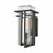45186/1 - Elk Lighting - Croftwell - One Light Outdoor Wall Lantern Textured Matte Black Finish with Clear Glass - Croftwell