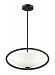10226/3 - Elk Lighting - Dione - Three Light Pendant Aged Bronze Finish with Opal White Glass - Dione
