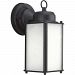 P5985-31MD - Progress Lighting - Roman Coach - 10 Inch 1 Light Outdoor Wall Lantern Black Finish with Etched Seeded Glass - Roman Coach