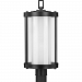 P540054-031 - Progress Lighting - Irondale - 1 Light Outdoor Post Lantern Black Finish with Clear Glass - Irondale