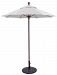 715AB21 - Galtech International - 6' Commercial Octagon Umbrella 21: Canvas AB: Antique BronzeSuncrylic - Quickship -