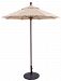 715AB59 - Galtech International - 6' Commercial Octagon Umbrella 59: Antique Beige AB: Antique BronzeSunbrella Solid Colors - Quick Ship -