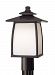 OL8508EN3/ORB - Generation Lighting - Wright House - 16.19 Inch 9.3W 1 LED Outdoor Post Lantern Oil Rubbed Bronze Finish With White Opal Etched Glass - Wright House